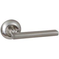 Ручка дверная RENZ - Бруно (никель матовый)