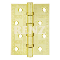Петли универсальные RENZ - DECOR MR 100-4BB FH (латунь)