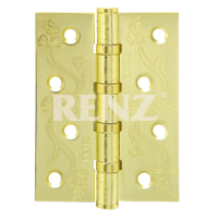 Петли универсальные RENZ - DECOR FL 100-4BB FH (латунь)