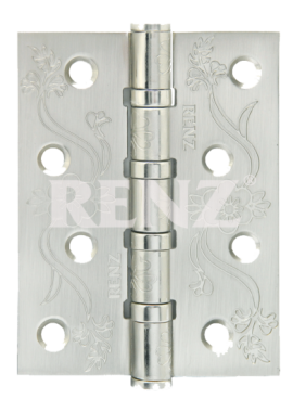 Петли универсальные RENZ - DECOR FL 100-4BB FH (хром)