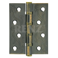 Петли универсальные RENZ - DECOR FL 100-4BB FH (бронза)