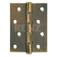 Петли универсальные RENZ - DECOR FL 100-4BB FH (кофе)