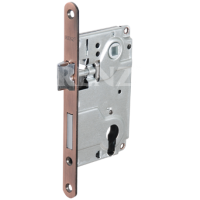 Замок врезной RENZ - LBB 8550-2/1 (медь)