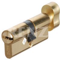 Цилиндровый механизм RENZ - CC 70-H (латунь)