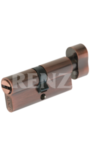 Цилиндровый механизм RENZ - CC 70-H (медь)