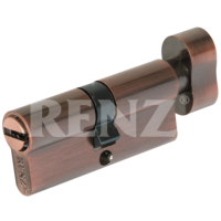 Цилиндровый механизм RENZ - CC 70-H (медь)