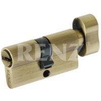 Цилиндровый механизм RENZ - CC 60-H (бронза)