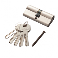 Цилиндровый механизм RENZ - CC 60 (никель)