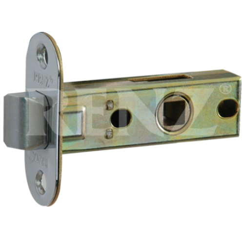 Защелка межкомнатная RENZ - L 5-45 oval (хром)