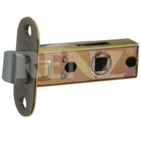 Защелка межкомнатная RENZ - L 5-45 oval (бронза)