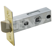Защелка межкомнатная RENZ - L 5-45 plastic (золото)