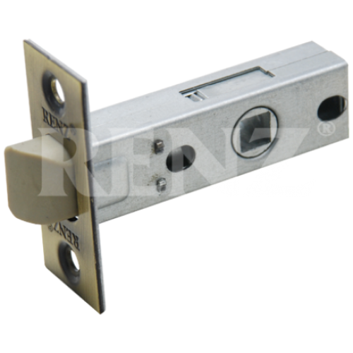 Защелка межкомнатная RENZ - L 5-45 plastic (бронза)