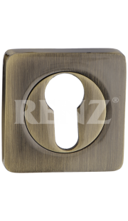 Накладка на цилиндр RENZ - ET 02 (бронза)