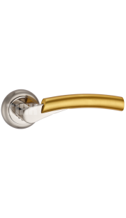 Ручка дверная TIXX - Виола (золото/хром)