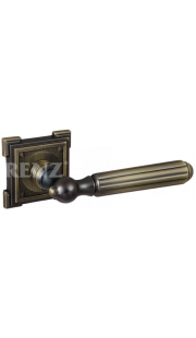 Ручка дверная RENZ - Стелла (бронза античная матовая)