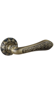 Ручка дверная RENZ - Плати (бронза античная матовая)
