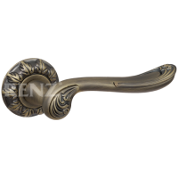 Ручка дверная RENZ - Глория (бронза античная матовая)