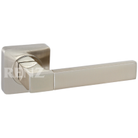 Ручка дверная RENZ - Милан (никель матовый/блестящий)