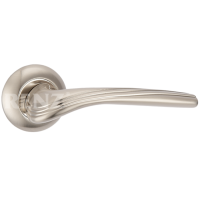 Ручка дверная RENZ - Фабрицио (никель матовый)