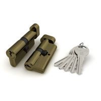 Цилиндровый механизм FUARO - R302 60 (бронза)