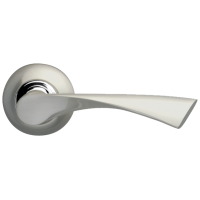 Ручка дверная ARMADILLO - Corona (матовый никель/хром)