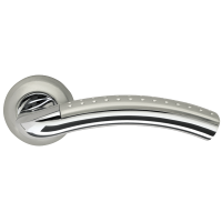 Ручка дверная ARMADILLO - Libra LD26 (матовый никель/хром)