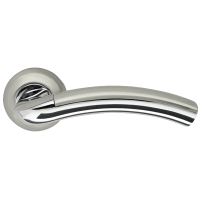 Ручка дверная ARMADILLO - Libra LD27 (матовый никель/хром)