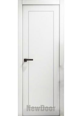 Дверь в эмали НьюДор 12 ПГ (белая)