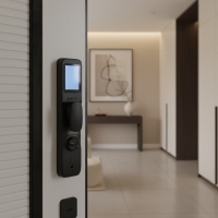 Двери с электронным замком