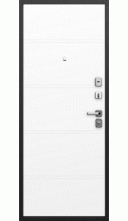 Дверь входная Гарда 9 Серебро Эмалит белый Антик серебро - Эмалит белый