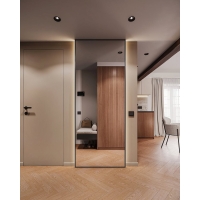 Дверь скрытого монтажа - под покраску - СТАНДАРТ 1 - Реверсивного открывания - шумоизоляция