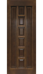 Двери из массива сосны - г.Поставы ПМЦ ДГ №11 (темный лак)