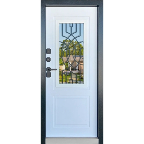 Дверь металлическая Промет - Винтер Панорама (терморазрыв)