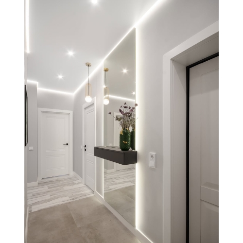 Дверь межкомнатная Elporta Классико-42 ПГ, полипропилен Alaska, гладкая, глухая, рамочно-царговая