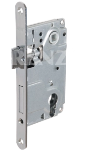 Замок врезной RENZ - LBB 8550-2/1 (хром)